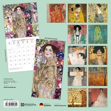 Gustav Klimt 2025, Kalender