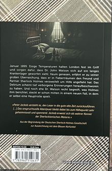 Januar 1899. London, eisige Temperaturen. Dr. Watson krank, träumt von Holmes' Hilfe. Ein neuer Fall beginnt.