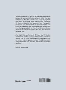 Zitate über Fotografie als fixiertes Relikt einer sich verändernden Welt. Autor: Manfred Schmalriede. Hartmann Books.
