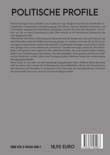 Leo Trotzki: Politische Profile, Buch