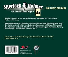 Sherlock Holmes (58) Das letzte Problem, CD