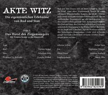 Hörspiel-Serien: Akte Witz (Folge 03) Das Hotel des Ziegensaugers, CD