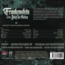 Frankenstein und der Zirkel der Sieben (16) Macht und Manipulation, CD