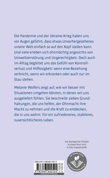 Melanie Wolfers: Nimm der Ohnmacht ihre Macht, Buch