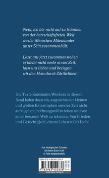 Konstantin Wecker: Wir werden weiter träumen, Buch