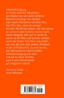 Arne Hoffmann: Männliche Selbstbefriedigung | Erotischer Ratgeber, Buch
