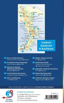 Erlebnis Kalabrien & Basilikata. Informationen über Sehenswürdigkeiten und Karten, basierend auf einem Reiseführer. 