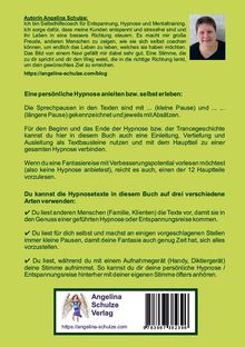 Angelina Schulze: Hypnosetexte zum Vorlesen und selber Zusammenstellen 8, Buch