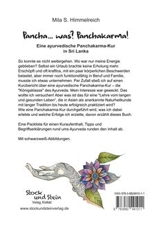 Mila S. Himmelreich: Pancha... was? Panchakarma!, Buch