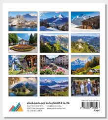 Berchtesgaden Königssee Postkartenkalender 2025, Kalender