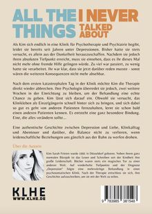 Kim Frieten: All the things I never talked about, Buch