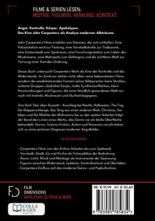 FILME & SERIEN LESEN. MOTIVE. FIGUREN. WIRKUNG. KONTEXT. Über John Carpenters Analyse moderner Albträume und mehr.