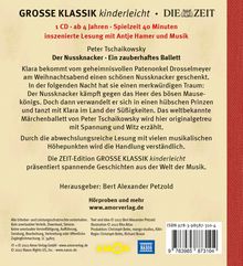 Große Klassik kinderleicht - Peter Tschaikowsky: Der Nussknacker, ein zauberhaftes Ballett, CD