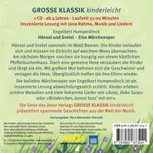 Engelbert Humperdinck: Hänsel und Gretel · Eine Märchenoper, CD