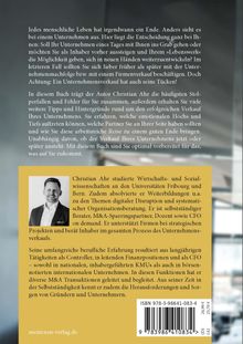 Christian Ahr: Erfolgreicher Unternehmensverkauf, Buch