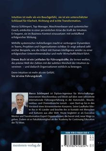 Text: Intuition ist mehr als ein Bauchgefühl, sie ist ein unterschätzter Schlüssel für Klarheit, Richtung und echte Transformation.

Beschreibung: Porträt eines Mannes und Buchinformationen.