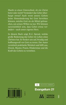 R. C. Sproul: Bringt Gebet etwas?, Buch