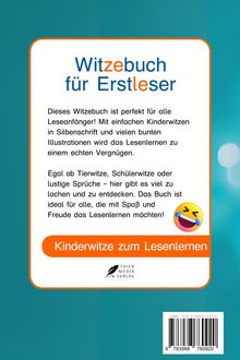 Felix Adler: Witzebuch für Erstleser, Buch