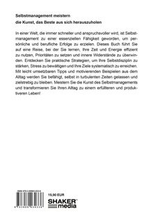 Burkard Weth: Selbstmanagement meistern, Buch