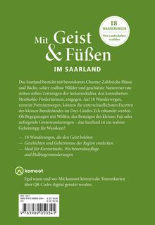 Johannes Quirin: Mit Geist &amp; Füßen im Saarland, Buch