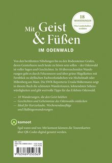 Ursula Höltermann: Mit Geist &amp; Füßen im Odenwald, Buch