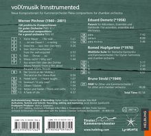 Tiroler Kammerorchester InnStrumenti - volXmusik InnStrumented, CD