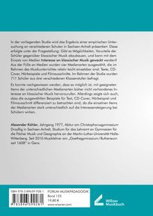 Untersuchung zu klassischer Musik an Schulen in Sachsen-Anhalt. Medien steigern Interesse. Autor: Alexander Köhler.