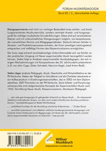 FORUM MUSIKPÄDAGOGIK. Band 83 | 3., überarbeitete Auflage. Klangerfahrungen durch Klangexperimente im Musikunterricht.