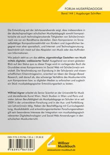FORUM MUSIKPÄDAGOGIK, Band 144. Text über Musikpädagogik und digitale Tools. Autor: Wilfried Aigner. Verlag: Wißner Musikbuch.
