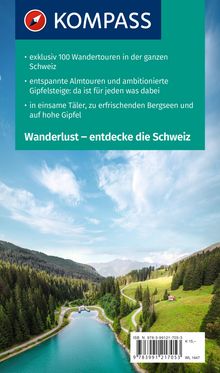 KOMPASS Wanderlust Schweiz, Buch