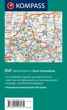 Michael Sänger: KOMPASS Wanderführer Wandertrilogie Allgäu, 84 Touren mit Extra-Tourenkarte, Buch