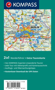 Michael Will: KOMPASS Wanderführer Berlin-Brandenburg, 75 Touren, Buch