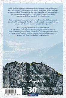 Wolfgang Heitzmann: KOMPASS Dein Augenblick Karwendel, Buch