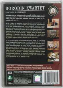 Borodin Quartet - Concert &amp; Masterclass (Dokumentation), 2 DVDs