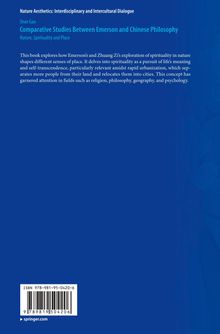 Titel: "Comparative Studies Between Emerson and Chinese Philosophy". Beschreibung zur Natur und Spiritualität.