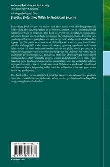 Ein Buch über Hirsezucht für Ernährungssicherheit. Schwerpunkt auf Nährstoffanreicherung und globaler Gesundheit.