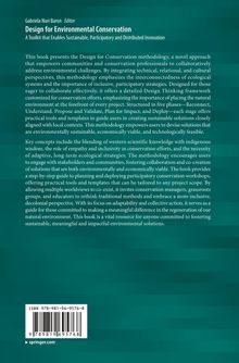 Buchtitel: "Design for Environmental Conservation". Herausgeber: Gabriela Nuri Baron. ISBN: 978-981-96-9576-8