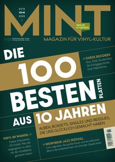 "Die 100 besten Platten aus 10 Jahren" steht groß. Enthält Artikel über Chess Records und Montreux Jazz Festival. Magazincover.
