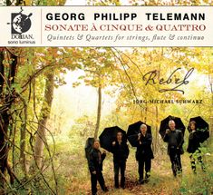 Georg Philipp Telemann (1681-1767): Quartette & Quintette für Flöte,Streicher & Bc, CD