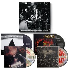 "NEIL YOUNG OFFICIAL RELEASE SERIES DISCS 26, 27, 28 & 29", zeigt Alben und CDs von Neil Young.