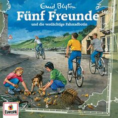 Folge 146: Fünf Freunde und die verdächtige Fahrradbotin, CD