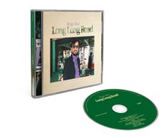CD mit der Aufschrift: "Ringo Starr - Long Long Road". Foto von Mann mit Bart und Sonnenbrille auf dem Cover.