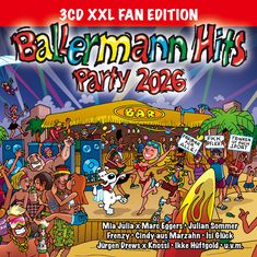 Ballermann Hits Party 2026 (XXL Fan Edition), CD