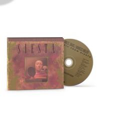 CD-Hülle mit Texten: "Siesta", "Miles Davis / Marcus Miller", "Music from Siesta". Kunstbild auf der Hülle.