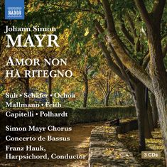 Johann Simon (Giovanni Simone) Mayr (1763-1845): Amor non ha ritegno (Opera semiseria in 2 Akten), CD