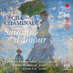 Cecile Chaminade (1857-1944): Lieder "Saisons d'amour", SACD