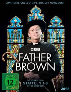 Father Brown (Staffel 1-8) (Limited Collector's Edition mit Notizbuch), DVD