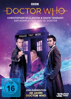 Doctor Who - Christopher Eccleston & David Tennant Jahre: Der komplette 9. und 10. Doktor (Jubiläumsedition: 60 Jahre Doctor Who), DVD