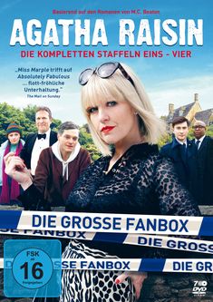 Agatha Raisin Staffel 1-4 (Limitierte Fan-Edition), DVD