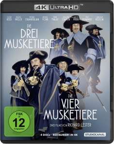 Richard Lester: Die Musketiere: Einer für Alle - Alle für einen! (Ultra HD Blu-ray & Blu-ray), UHD